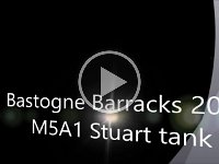 Bastogne Barracks NUTS 2016 M5A1 Stuart tank